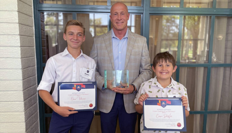 Queen Creek schools superintendent, students honored