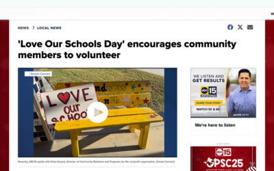 ABC15 News: ‘Love Our Schools Day’ Encourages Community Members to Volunteer