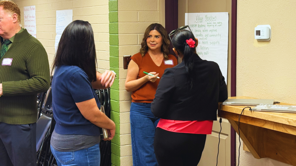 School Connect guides school teams through a process of naming what they actually dream of for their students, their families, and their staff,