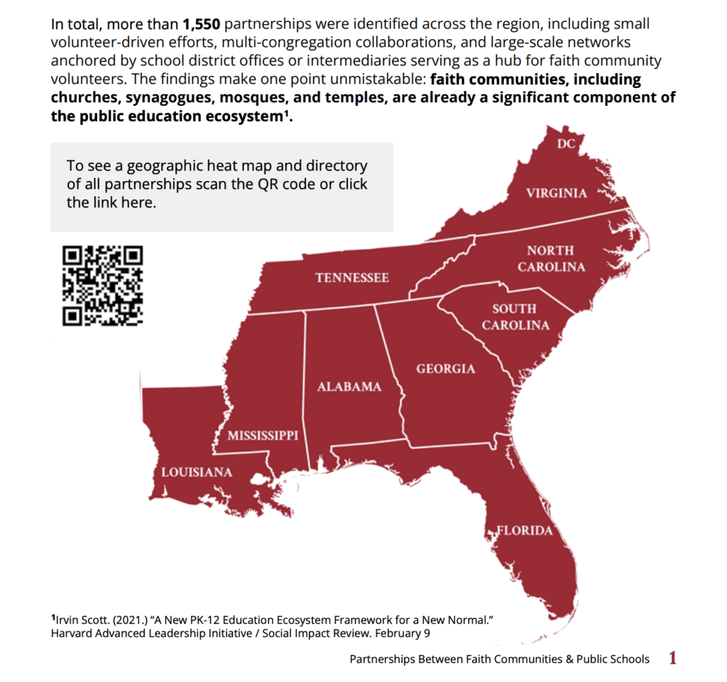 See the geographic heat map of partneships across 9 states.
