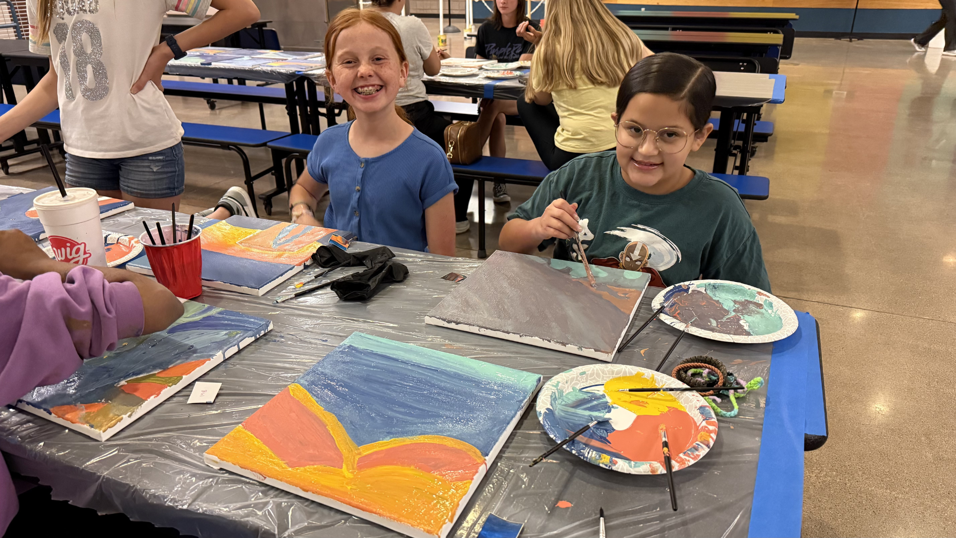 There will be a beautiful record of a specific group of students who showed up on a Tuesday evening in April, picked up a paintbrush, and decided to leave a piece of themselves behind.