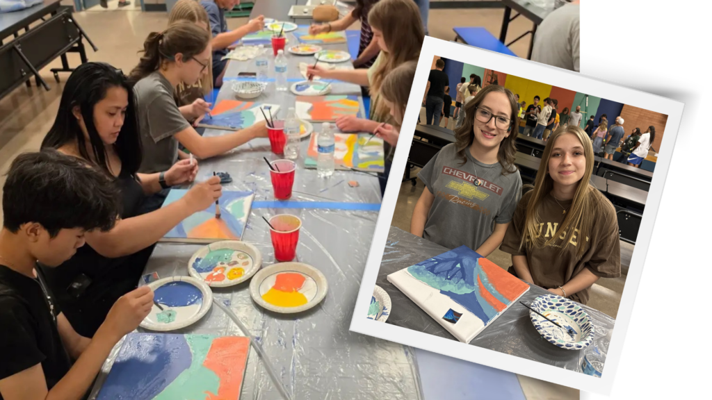 They wanted something that honored the desert landscape of Arizona, reflected who they are, and — most importantly — was created by the students themselves.